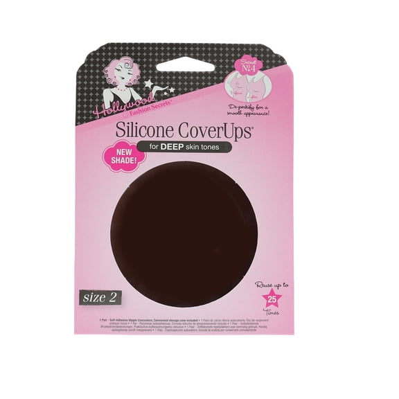 Hollywood Fashion Secrets Silicone Coverups Size 2