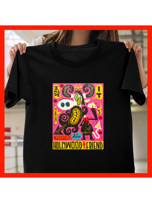 Hollywood Friend Cinema Film Acting Movie Theatre Production Unisex T-Shirt, S-3XL
