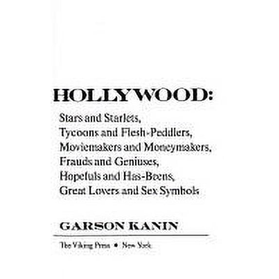 Pre-Owned Hollywood (Hardcover) 9780670375752