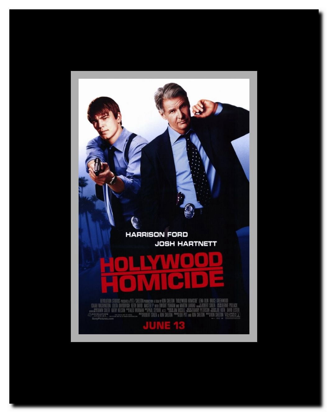 Hollywood Homicide Framed Movie Poster