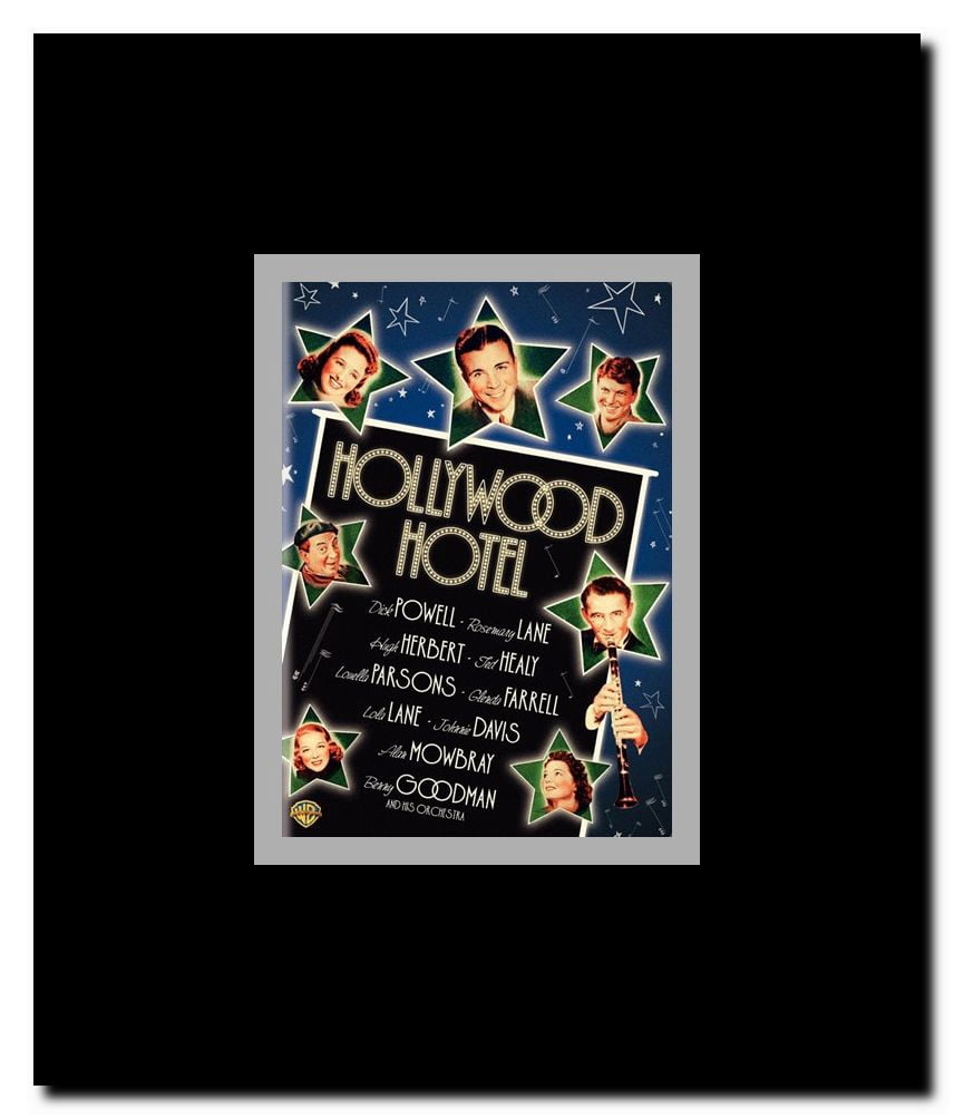 Hollywood Hotel Framed Movie Poster