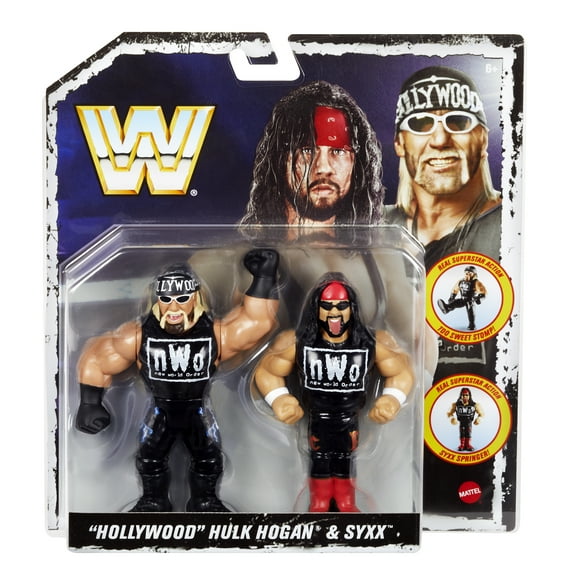Mattel WWE Ages 8+ Hollywood Hulk Hogan Action Figures, Retro Plastic Multicolor
