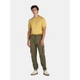thumbnail image 1 of Hollywood Men's Fleece Cargo Joggers, Sizes S-XL, 1 of 5