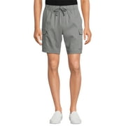 Hollywood Men's Stretch Twill Cargo Shorts, 8" Inseam, Sizes S-XL
