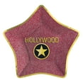 thumbnail image 1 of Hollywood Movie Night Star Shaped Metallic Extra Large Paper Plates (8ct), 1 of 1
