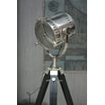 thumbnail image 1 of Hollywood Nautical Vintage Searchlight Steel Floor Lamp Spotlight Floor Tripod Stand, 1 of 6