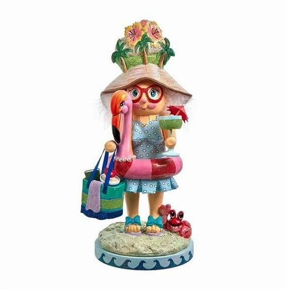 Hollywood Nutcrackers 15 in. Beach Girl Nutcracker
