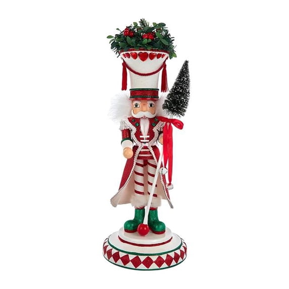 Hollywood Nutcrackers 17 in. Hearts Soldier Nutcracker