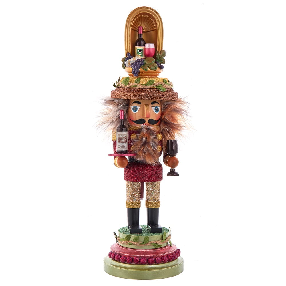 Hollywood Nutcrackers HA0663 15 in. Hollywood Wine Nutcracker