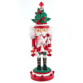 Hollywood Nutcrackers Hollywood Musical Jingle Bells Nutcracker, 17-Inch, Multicolored