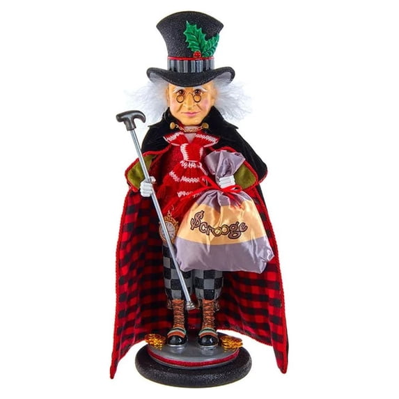 Hollywood Nutcrackers Hollywood Scrooge Nutcracker, 17-Inch, Multicolored