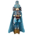thumbnail image 1 of Hollywood Nutcrackers Kurt Adler Hollywood King Nutcracker, 18-Inch, Turquoise, 1 of 4