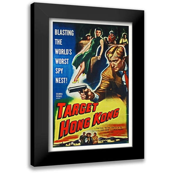 Hollywood Photo Archive 11x14 Black Modern Framed Museum Art Print Titled - Target Hong Kong
