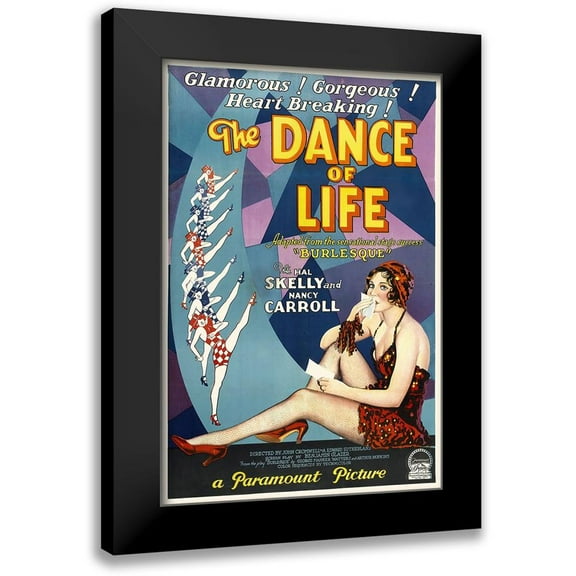 Hollywood Photo Archive 11x14 Black Modern Framed Museum Art Print Titled - The Dance of Life