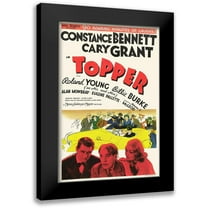 Hollywood Photo Archive 11x14 Black Modern Framed Museum Art Print Titled - Topper