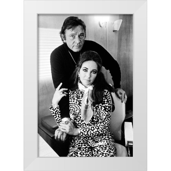 Hollywood Photo Archive 11x14 White Modern Wood Framed Museum Art Print Titled - Elizabeth Taylor