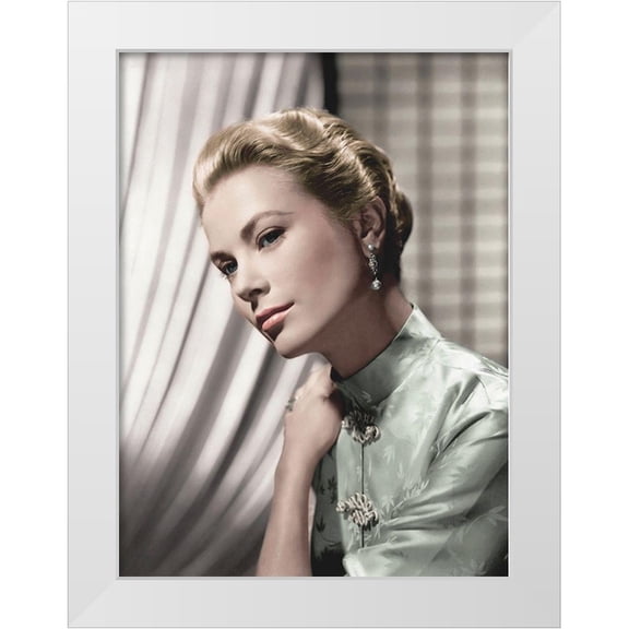 Hollywood Photo Archive 11x14 White Modern Wood Framed Museum Art Print Titled - Grace Kelly