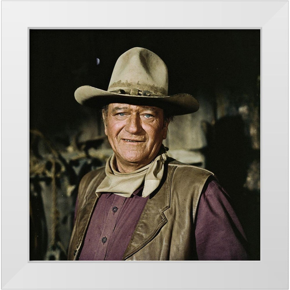 Hollywood Photo Archive 12x12 Black Modern Framed Museum Art Print Titled - John  Wayne - the Cowboys - Walmart.com, image size:1000x1000