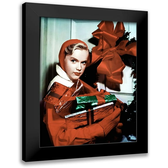 Hollywood Photo Archive 12x14 Black Modern Framed Museum Art Print Titled - Anne Francis