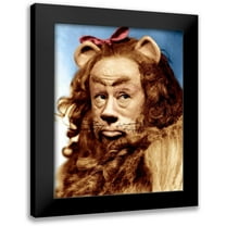 Hollywood Photo Archive 12x14 Black Modern Framed Museum Art Print Titled - Bert Lahr - Wizard of Oz