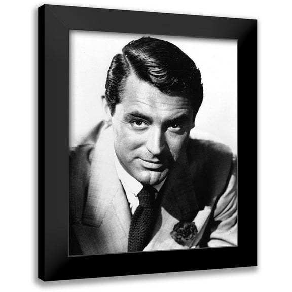 Hollywood Photo Archive 12x14 Black Modern Framed Museum Art Print Titled - Cary Grant