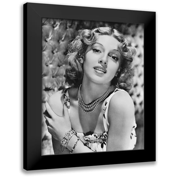 Hollywood Photo Archive 12x14 Black Modern Framed Museum Art Print Titled - Lana Turner