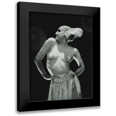 Hollywood Photo Archive 12x14 Black Modern Framed Museum Art Print Titled - Metropolis - Maria Dance - Production Still