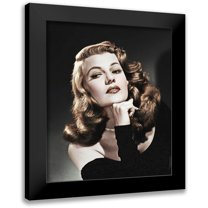 Hollywood Photo Archive 12x14 Black Modern Framed Museum Art Print Titled - Rita Hayworth