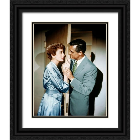 Hollywood Photo Archive 12x14 Black Ornate Wood Framed with Double Matting Museum Art Print Titled - Cary Grant - An Affair to Remember