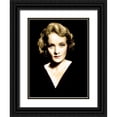 thumbnail image 1 of Hollywood Photo Archive 12x14 Black Ornate Wood Framed with Double Matting Museum Art Print Titled - Marlene Dietrich, 1 of 4