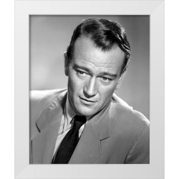 Hollywood Photo Archive 12x14 White Modern Wood Framed Museum Art Print Titled - John Wayne