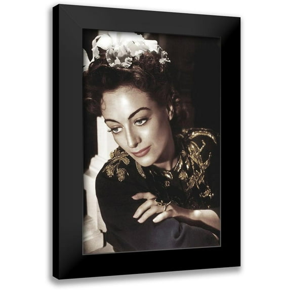 Hollywood Photo Archive 13x18 Black Modern Framed Museum Art Print Titled - Joan Crawford
