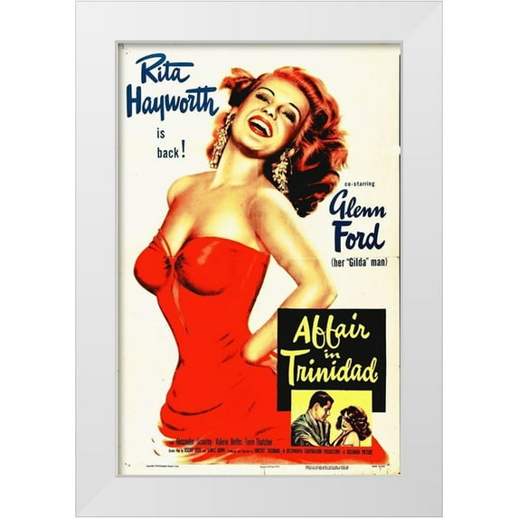 Hollywood Photo Archive 13x18 White Modern Wood Framed Museum Art Print Titled - Affair In Trindad