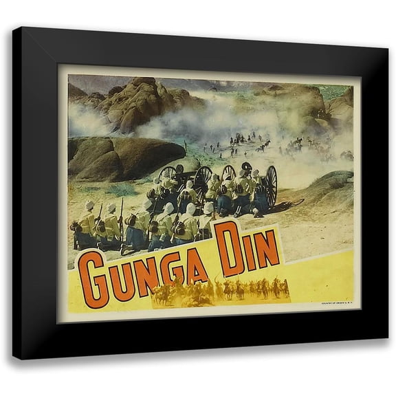 Hollywood Photo Archive 14x12 Black Modern Framed Museum Art Print Titled - Cary Grant - Gunga Din