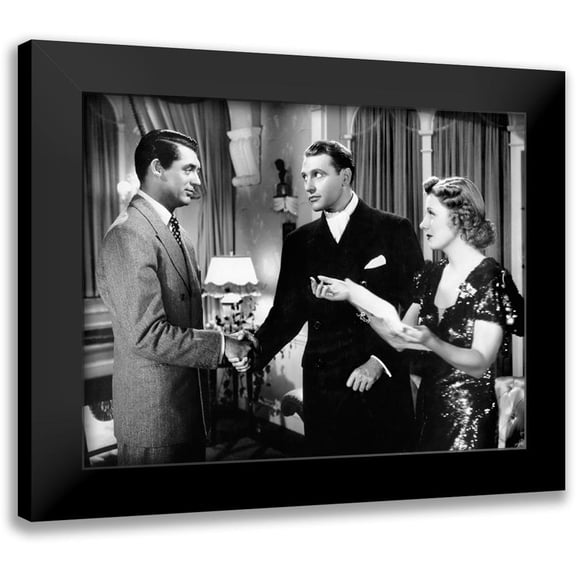 Hollywood Photo Archive 14x12 Black Modern Framed Museum Art Print Titled - Cary Grant