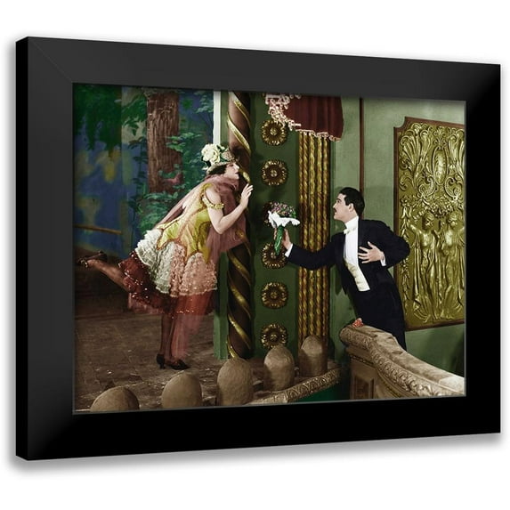Hollywood Photo Archive 14x12 Black Modern Framed Museum Art Print Titled - Norma Talmadge - The Lady
