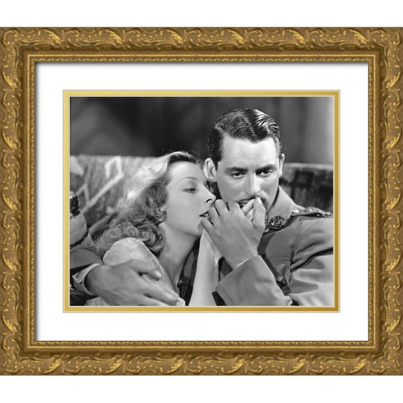 Hollywood Photo Archive 14x12 Gold Ornate Wood Framed with Double Matting Museum Art Print Titled - Cary Grant - Last Outpost