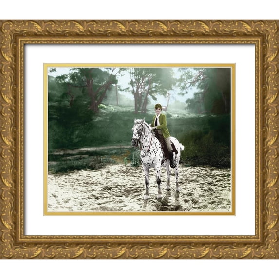 Hollywood Photo Archive 14x12 Gold Ornate Wood Framed with Double Matting Museum Art Print Titled - Mary Astor