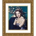 thumbnail image 1 of Hollywood Photo Archive 15x18 Gold Ornate Wood Framed with Double Matting Museum Art Print Titled - Rhonda Fleming, 1 of 4