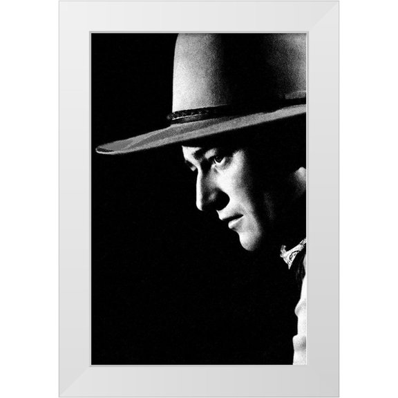 Hollywood Photo Archive 17x24 White Modern Wood Framed Museum Art Print Titled - John Wayne