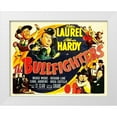 thumbnail image 1 of Hollywood Photo Archive 18x15 White Modern Wood Framed Museum Art Print Titled - Laurel and Hardy - The Bullfighters, 1945, 1 of 4