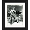 thumbnail image 1 of Hollywood Photo Archive 19x24 Black Ornate Wood Framed with Double Matting Museum Art Print Titled - Doris Day with a Thanksgiving Turkey, 1 of 4