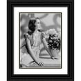 thumbnail image 1 of Hollywood Photo Archive 19x24 Black Ornate Wood Framed with Double Matting Museum Art Print Titled - Elizabeth Taylor, 1 of 4
