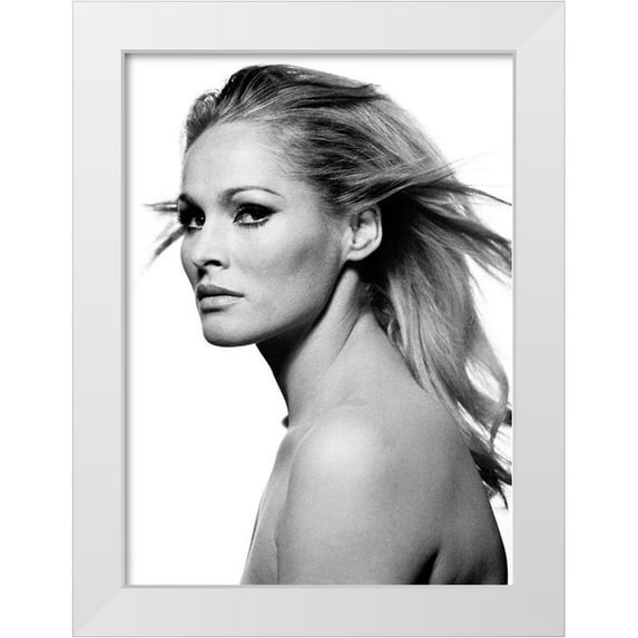 Hollywood Photo Archive 19x24 White Modern Wood Framed Museum Art Print Titled - Ursula Andress