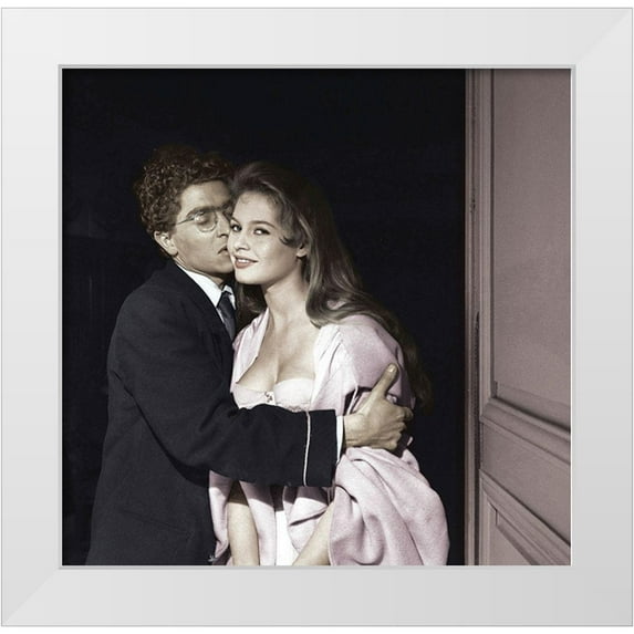 Hollywood Photo Archive 20x20 White Modern Wood Framed Museum Art Print Titled - Brigitte Bardot