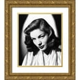 thumbnail image 1 of Hollywood Photo Archive 20x23 Gold Ornate Wood Framed with Double Matting Museum Art Print Titled - Lauren Bacall, 1 of 4