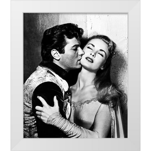 Hollywood Photo Archive 20x23 White Modern Wood Framed Museum Art Print Titled - Tony Curtis