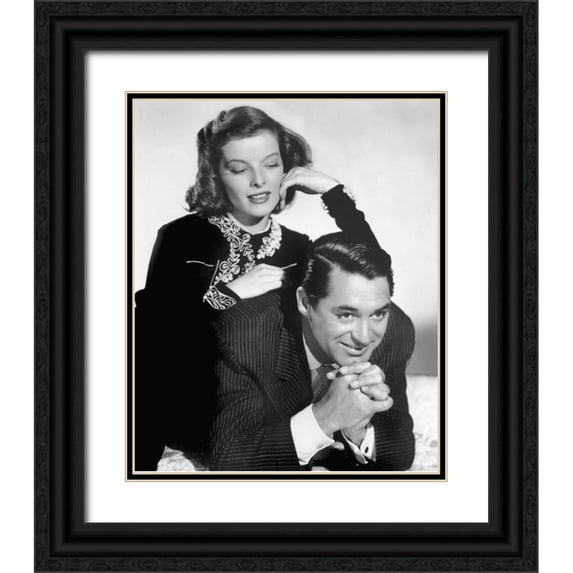 Hollywood Photo Archive 20x24 Black Ornate Wood Framed with Double Matting Museum Art Print Titled - Cary Grant