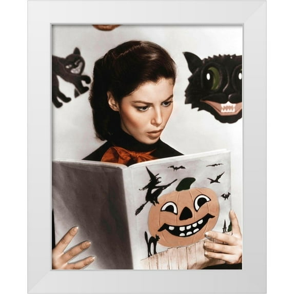 Hollywood Photo Archive 20x24 White Modern Wood Framed Museum Art Print Titled - Pier Angeli