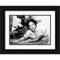 thumbnail image 1 of Hollywood Photo Archive 24x18 Black Ornate Wood Framed with Double Matting Museum Art Print Titled - Elizabeth Taylor, 1 of 4